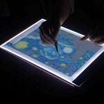 Załaduj obraz do przeglądarki galerii, adjustable a4 led light tablet board pad
