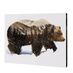 Załaduj obraz do przeglądarki galerii, Niedźwiedź w lesie | Haft Diamentowy
