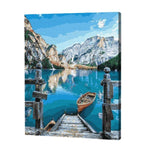 Załaduj obraz do przeglądarki galerii, Jezioro Błękitnej Wody  | Haft Diamentowy
