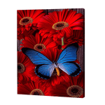 Załaduj obraz do przeglądarki galerii, Motyl w kwiatach | Haft Diamentowy
