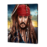 Załaduj obraz do przeglądarki galerii, Kapitan Jack Sparrow | Haft Diamentowy
