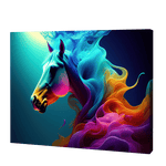 Załaduj obraz do przeglądarki galerii, Kolorowy koń | Haft Diamentowy
