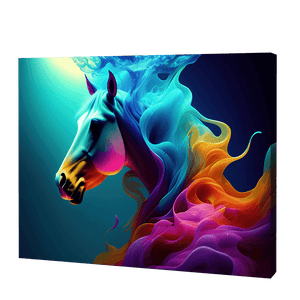 Kolorowy koń | Haft Diamentowy