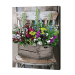Załaduj obraz do przeglądarki galerii, Kolorowe kwiaty w pudełku | Haft Diamentowy
