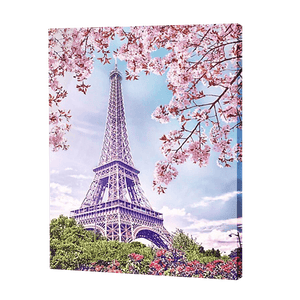 Wieża Eiffla Piękno krajobrazu | Haft Diamentowy