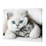 Załaduj obraz do przeglądarki galerii, Przyjazne koty | Haft Diamentowy
