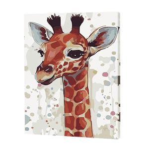Żyrafa | Haft Diamentowy