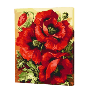 Kwiat hibiskusa | Haft Diamentowy
