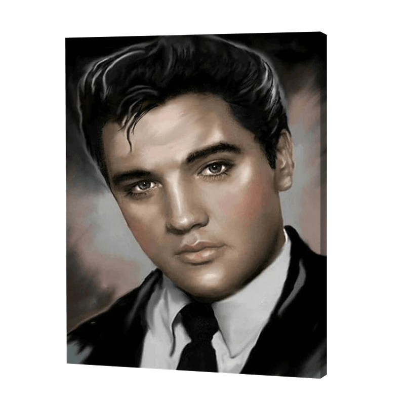 Portret Elvisa | Haft Diamentowy