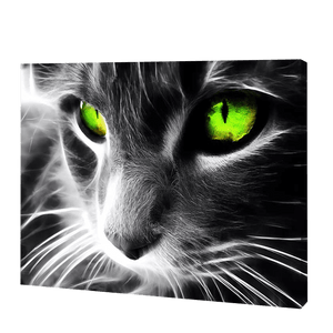 Wściekły kot | Haft Diamentowy