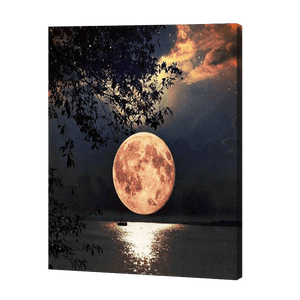 Pełnia księżyca | Haft Diamentowy