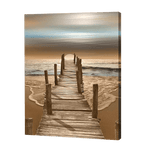Załaduj obraz do przeglądarki galerii, Plaża o zachodzie słońca | Haft Diamentowy
