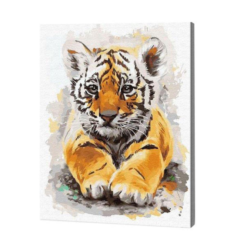 Mały tygrys | Haft Diamentowy