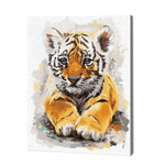 Załaduj obraz do przeglądarki galerii, Mały tygrys | Haft Diamentowy
